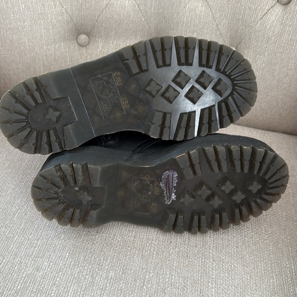 Dr. Martens Jadon lll women 7 Black Leather Boots platform - Picture 11 of 14